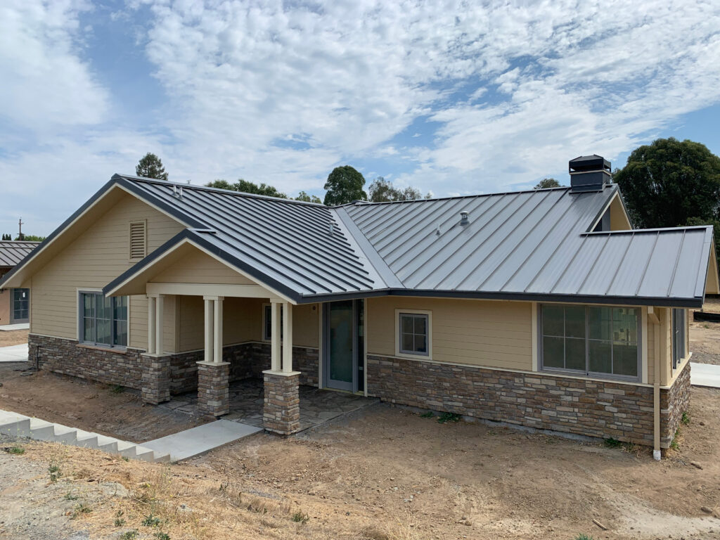 Metal roofing installation in Omaha